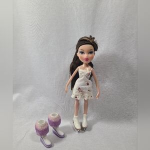 Bratz Ice Champions Dana Ice Skating Doll MGA With Skates And Boots
